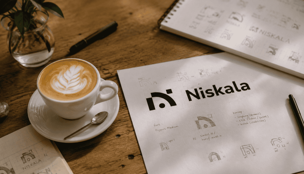 ilustrasi kesalahan umu dalam merancang sebuah brand coffeeshop
